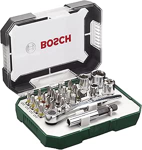 Bosch Jeu de 26 embouts de tournevis et cliquets Avis